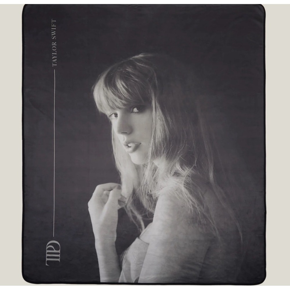 NWT Taylor Swift‎ Official TTPD Fleece Blanket 60x80